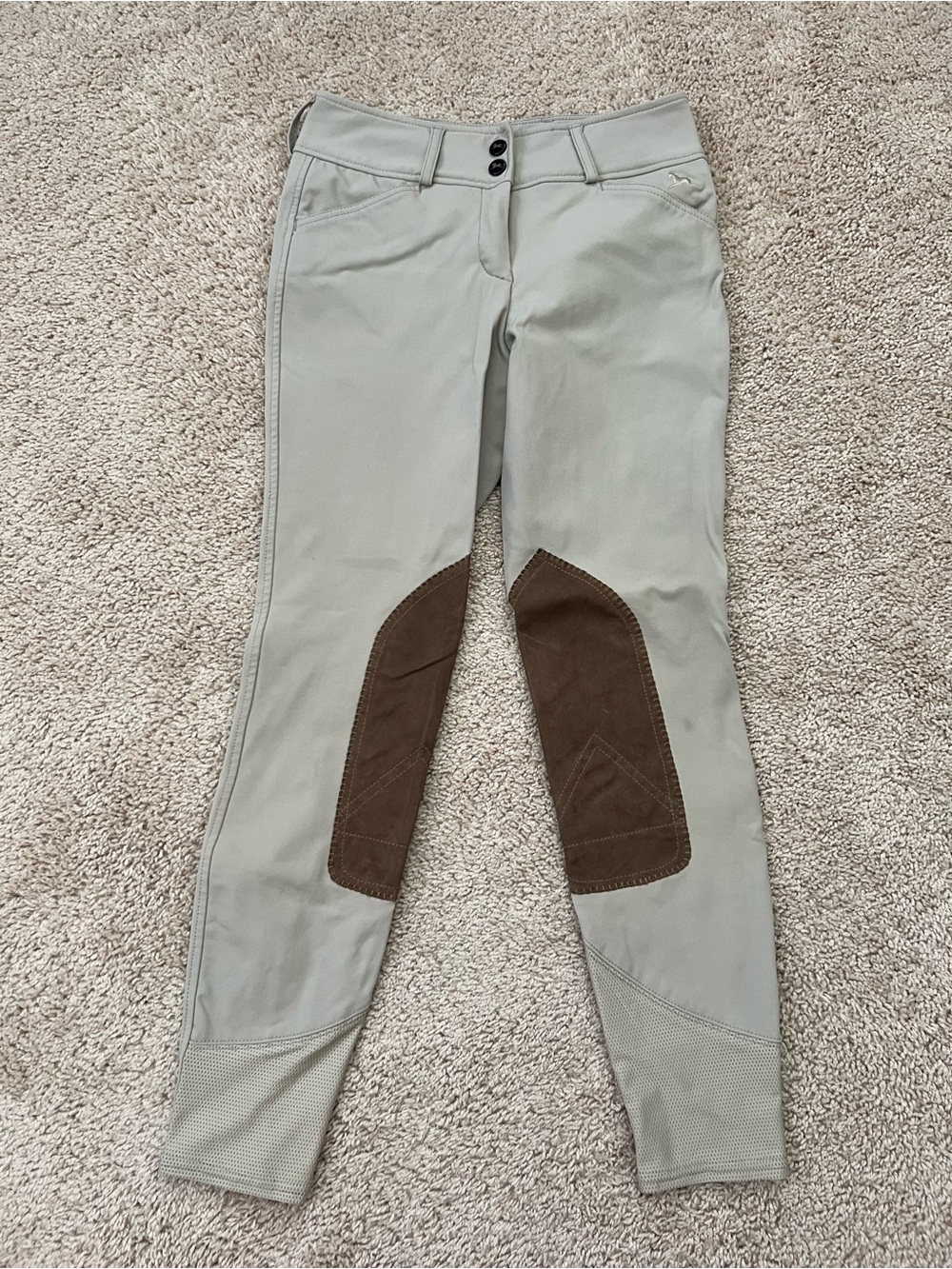 RJ Classics Women's Gulf Breeches Equestrian Riding Pants Tan Size 24R